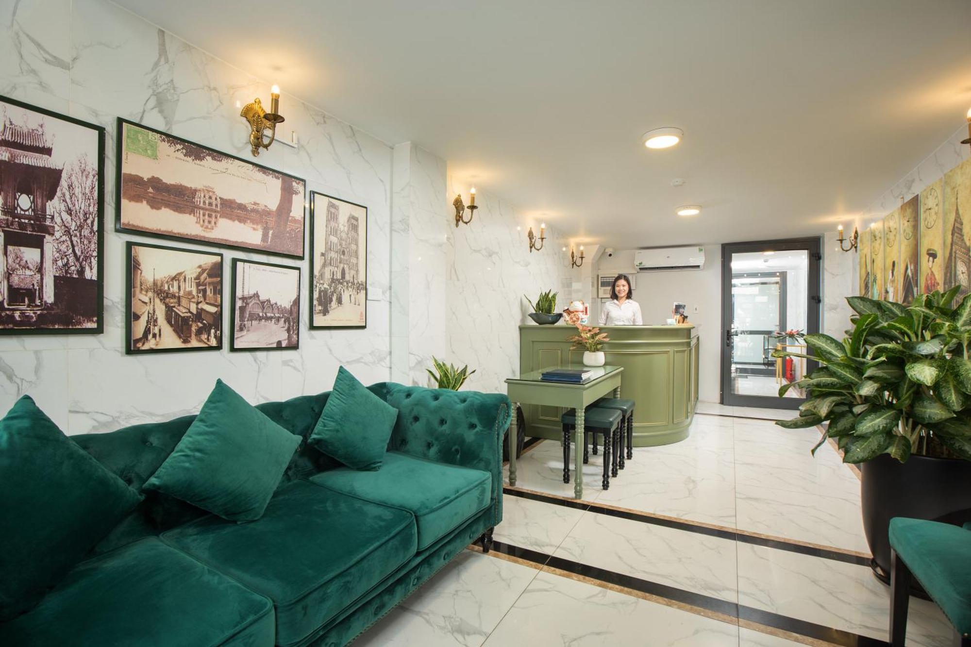 Gatsby Central Hotel Hanoi Exteriör bild