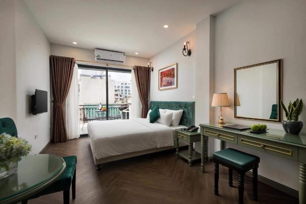 Gatsby Central Hotel Hanoi Exteriör bild